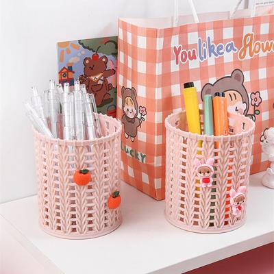 1 PC Creative חיקוי עט גפן מחזיקי שולחן עבודה ארגונית מברשת איפור אחסון עיפרון מחזיק כוסות בית ספר אביזרי שולחן משרדי