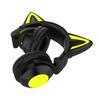 Cute for Cat Ear Pattern Kids Headset Bluetooth-compatible5.0 Headphone Best Present for Girls Boys Birthday Party New Y