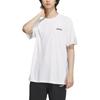Adidas Contrast Chest Logo Crew Neck Basic Sports T-shirt Asia Sizing 'White' JJ0620