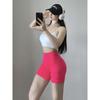 Hip Raise High Waist Exercise Shorts Women's Fitness Shorts Peach Hip Slimming No Embarrassment Yoga Pants Running 2025