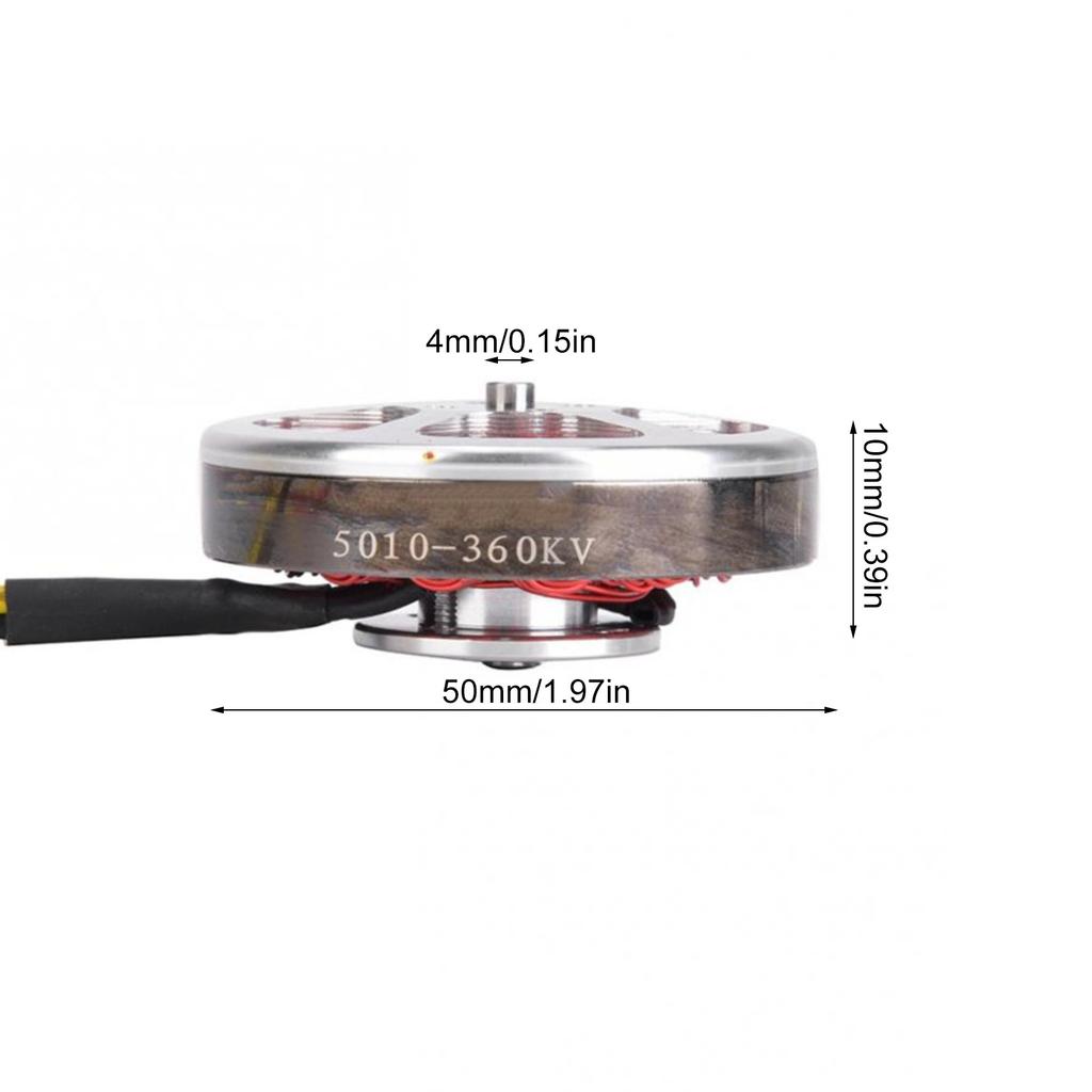 1PCS 5010 750KV High Torque Brushless Motors For ZD550 ZD850 MultiCopter QuadCopter Multi axis aircraft
