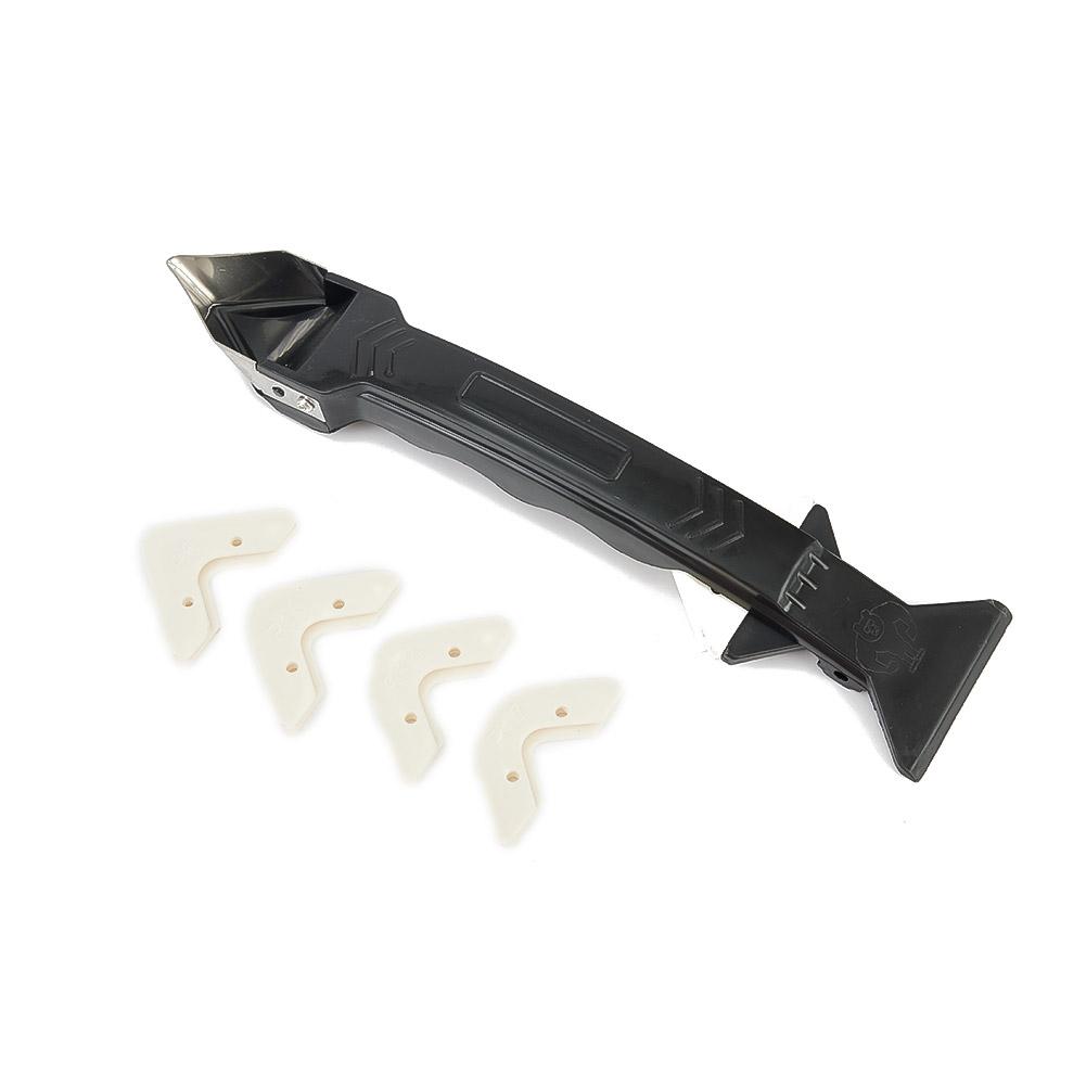 Pro 3 In1 Silicone Remover Caulk Finisher Sealant Smooth Scraper Grout Tool Kit