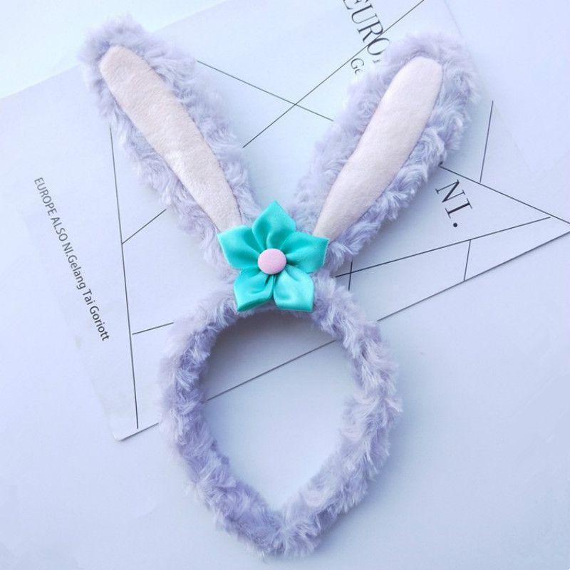 

Лу Стелла Милая Повязка на Голову с Ушками Плюшевая Повязка для Волос Вечеринка Девочки Каваи Косплей Костюм