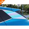 For BYD ATTO 3 Yuan Plus 2022-2023 Rear Spoiler Wing Side Window Triangle Trim Cover Trim ABS Plastic Auto