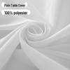 Solid Color Square Tablecloth for Conferences, Office, and Weddings