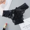 Lady Amazing Lingerie Lace G String Underwear Female T-back Sexy Fashion Thong Ladies Back Bow Transparent Panties
