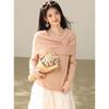 2026 Autumn Women's Wool Shawl Sweater: New Year Hollow Knit