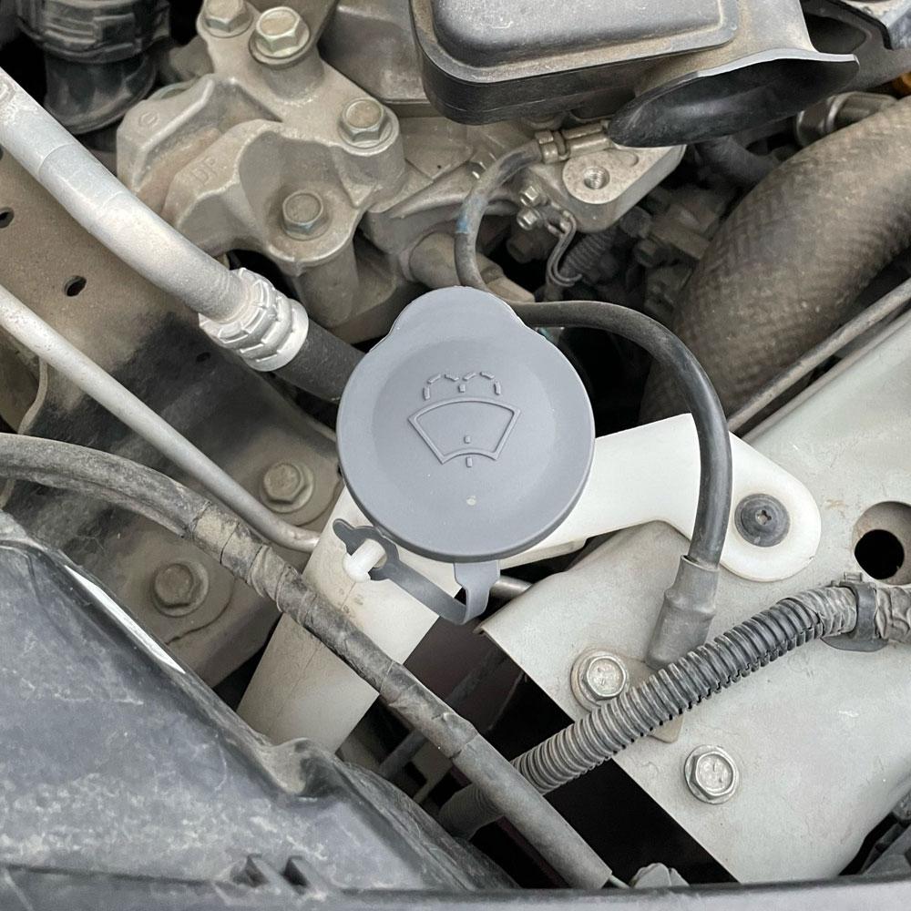 1 Stück Autozubehör Auto Windschutzscheibenwischer Waschflüssigkeitsbehälter Abdeckung Wassertank Flasche Deckel für Nissan Micra K13 2011-2016