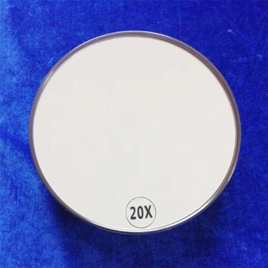 Solid Round Lightweight Magnified Mirror Travel Cosmetic Bathroom Supplies