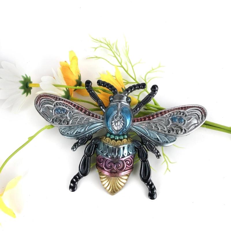 Large Bees-shape Keychain Silicone Mold Pendant Ornament Mold for Valentine Gift