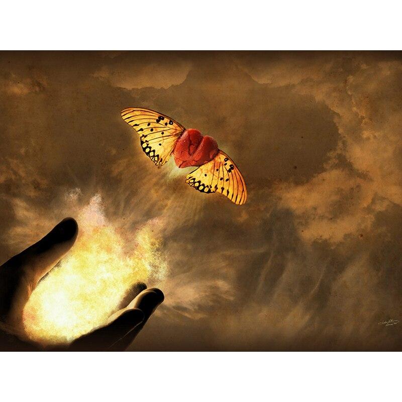 New 5D DIY Diamond Painting Butterfly Art Diamond Embroidery Cross Stitch Crafts Full Round Drill Home Decor Manual Gift