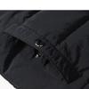 Jacket Men's Thickened Parkas Stand Collar Jacket Men's Coat Winter Warm Thick Zipper Coat Padded Overcoat Men