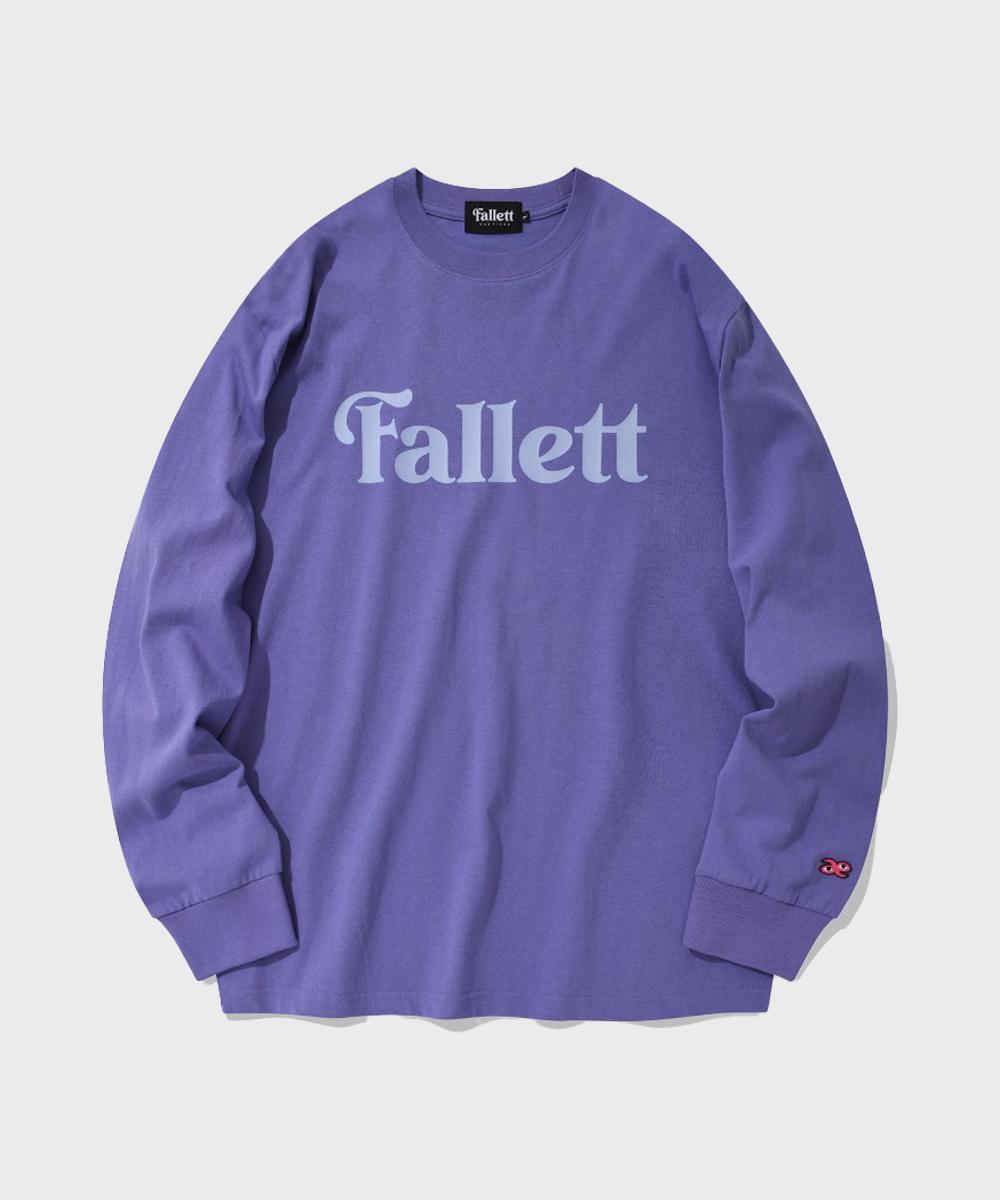 Pallet Story Logo Long Sleeve Iris Blue Blue/L