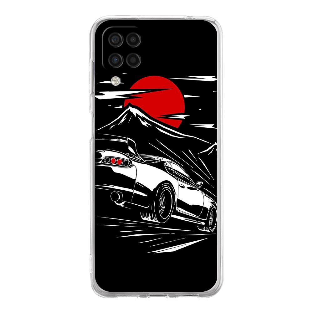 Japan JDM Sports Cars Male Men Phone Case For Samsung Galaxy A51 A71 A21S A12 A11 A31 A41 A03S A13 A33 A73 A53 A52 A32 5G Cover