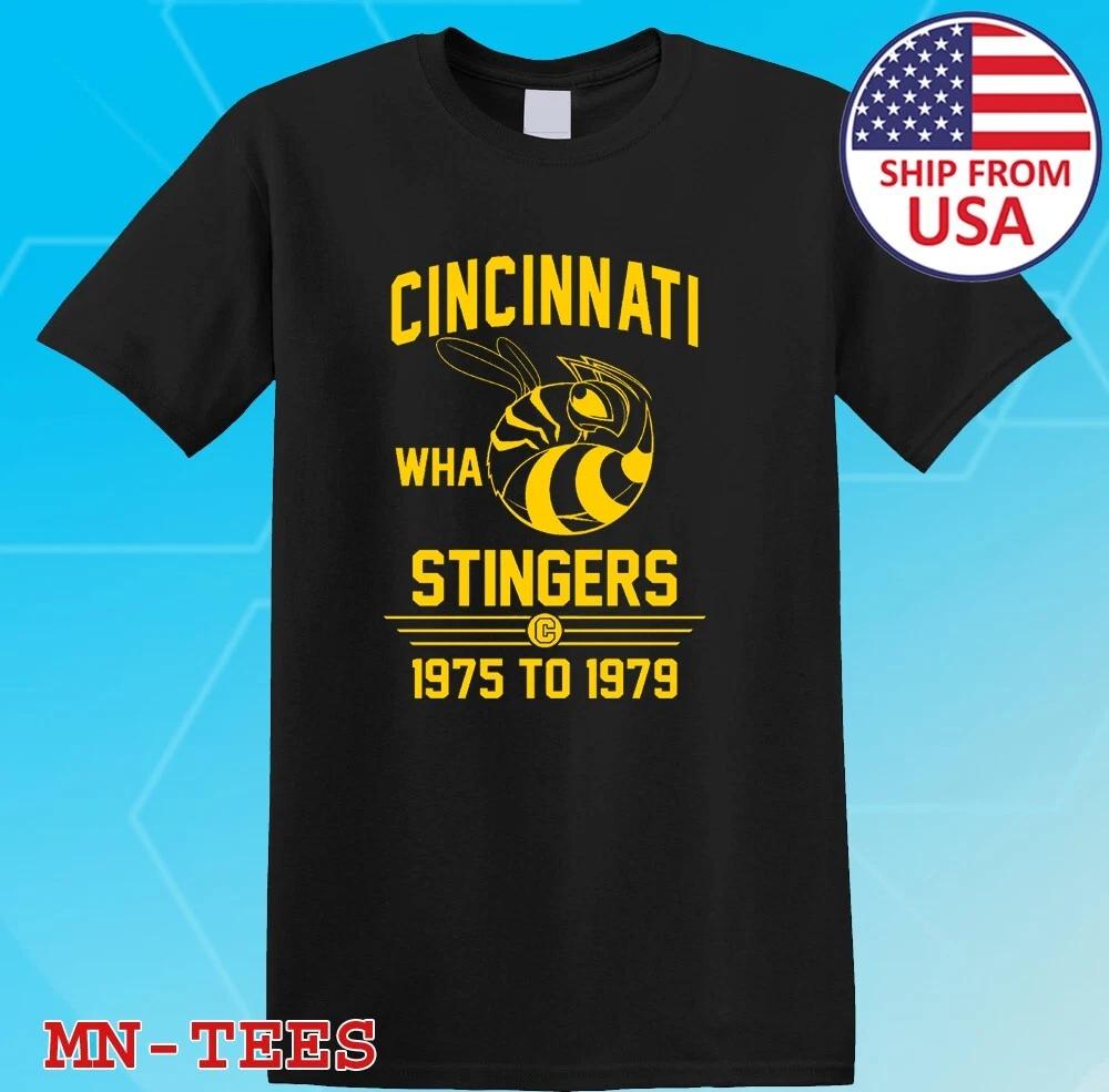 Cincinnati Stingers Ice Hockey Black Size S-5XL 2XL