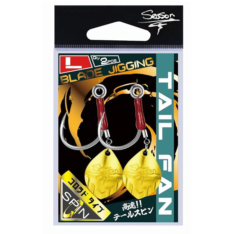 

Season Tackle Tackle) tail fan L gold