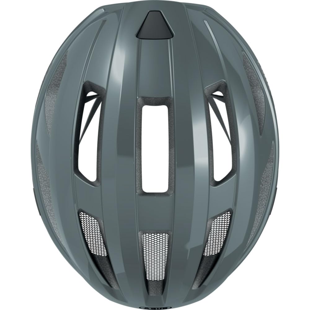 ABUS MACATOR RACE GREY Cycling Size L with Removable Helmet, (57-61cm), Visor.