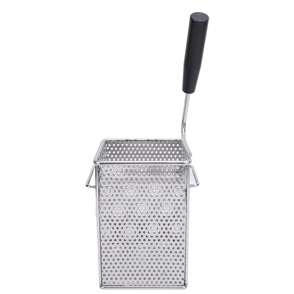 304 Stainless Steel Fry Basket with Handle French Fry Chip Basket Filter Pasta Strainer for Home