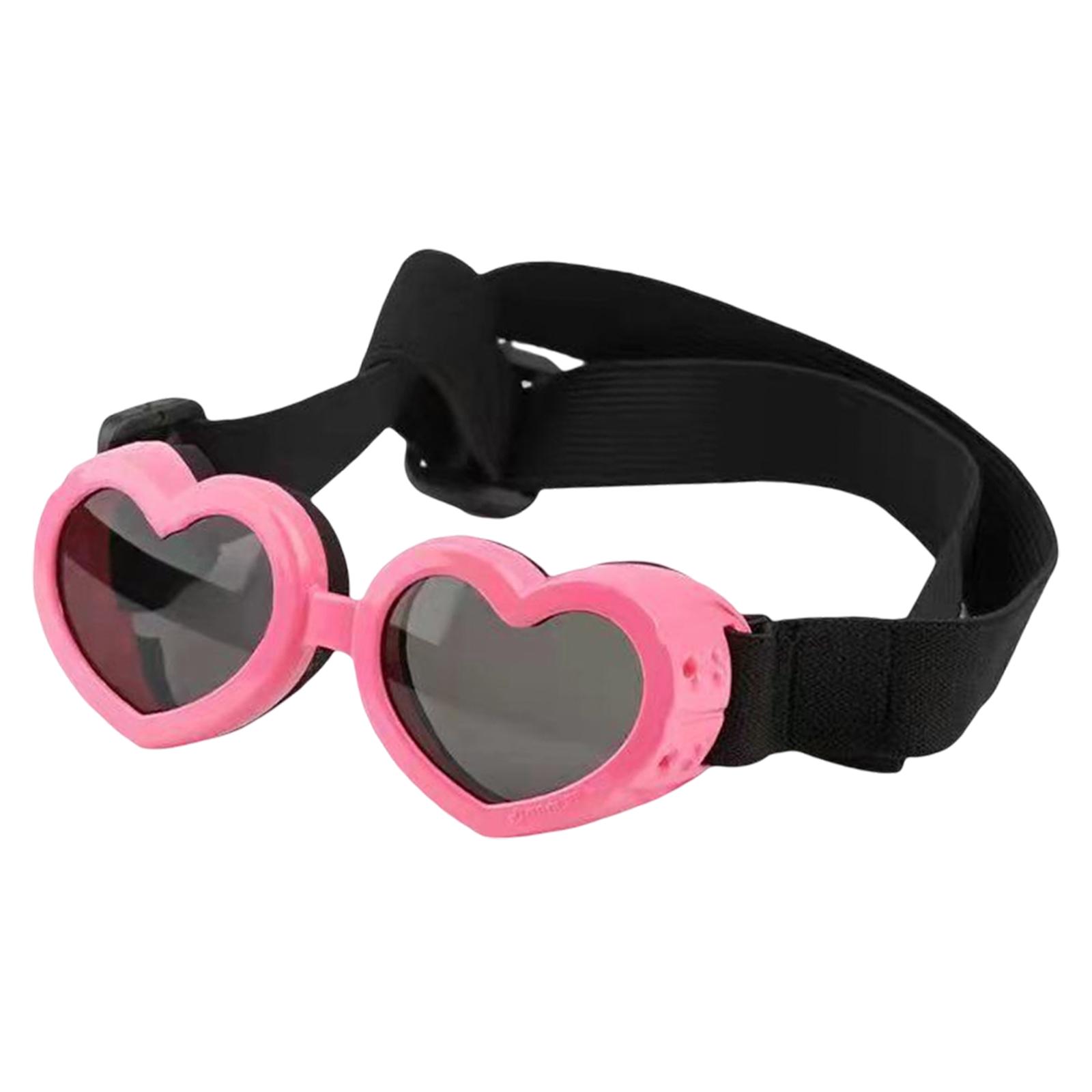 

Собаки Кошки Очки для питомцев Милые очки для маленьких собак для маленькой собаки Кошачьи очки Солнцезащитные очки для собак Аксессуары для питомцев розовый