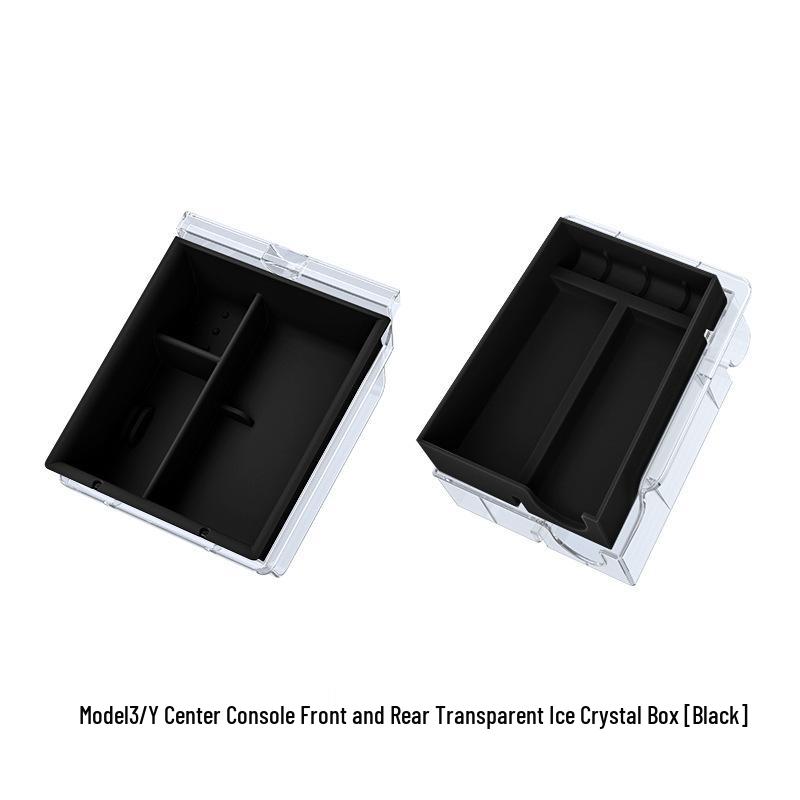 Silicone Ice Box for Tesla Model 3/Y Center Console Storage