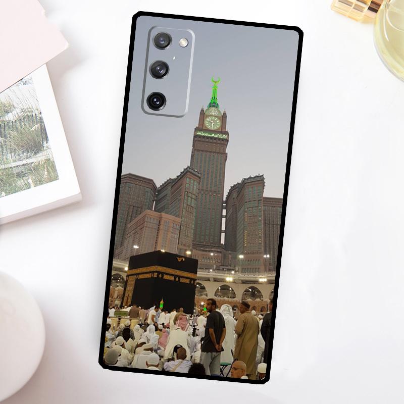 Holy Mosque Makkah Case For Samsung Galaxy S24 S23 S22 Ultra S21 S20 FE Note 10 Plus Note 20 S8 S9 S10 Cover