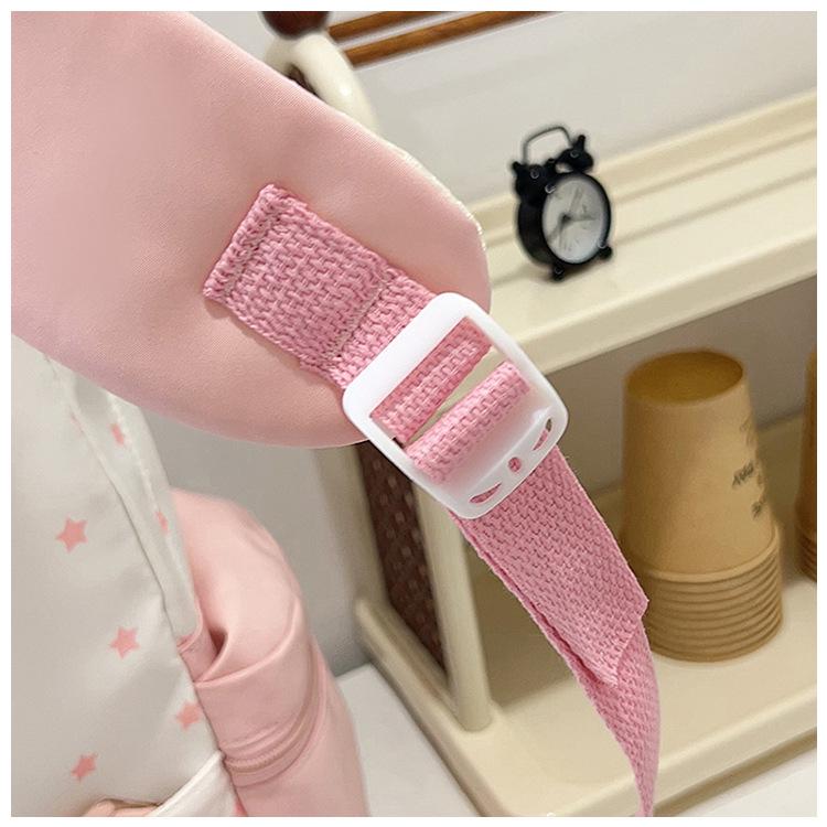 Korean Style Women's Versatile Large Capacity Backpack - Lightweight, Sweet Mori Girl Design for Middle School Students and Travel