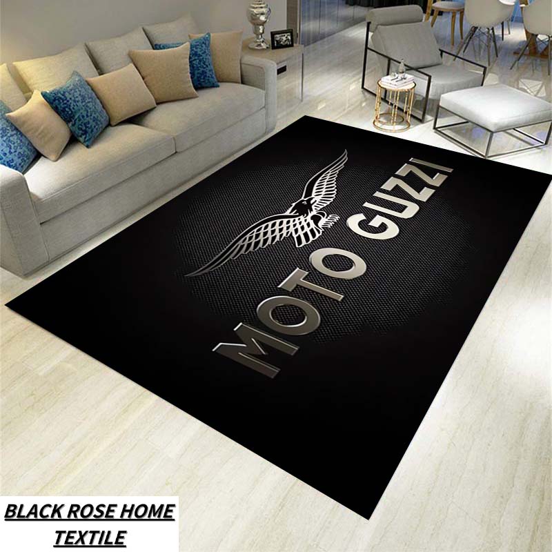 20 Style Retro Motorcycle Moto G-Guzzi Carpet Living Room Sofa Kitchen Table Floor Mat Fashion Decoration Leisure Anti slip Rug