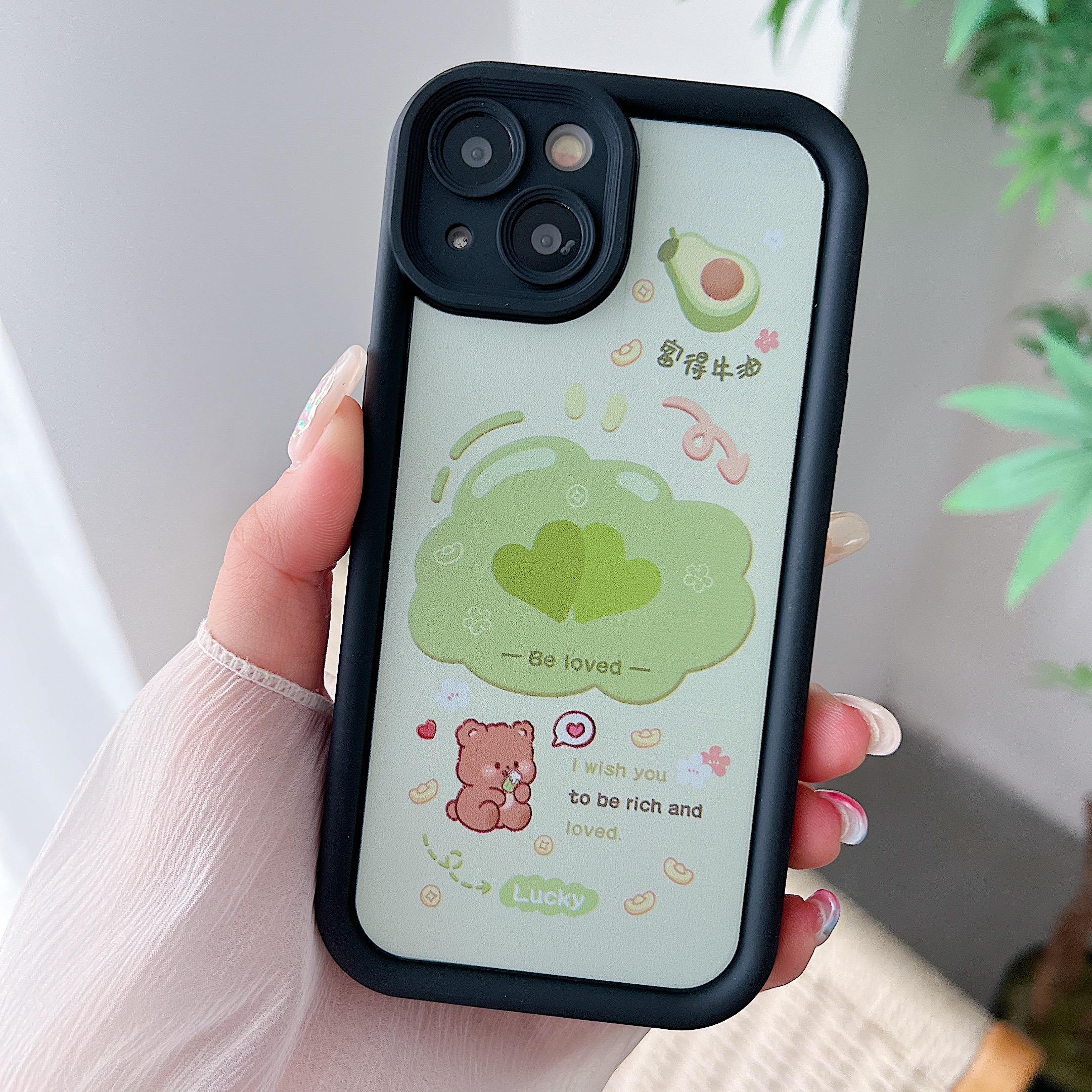 

Силіконовий чохол для Xiaomi Redmi Note 13 12 11 10 Samsung A54 A24 A14 Oppo A78 A58 A38 Tecno Spark 10C Funda Love Heart Bear Cute Cover Soft TPU Bumper Xiaomi Redmi Note 9/Redmi 10X