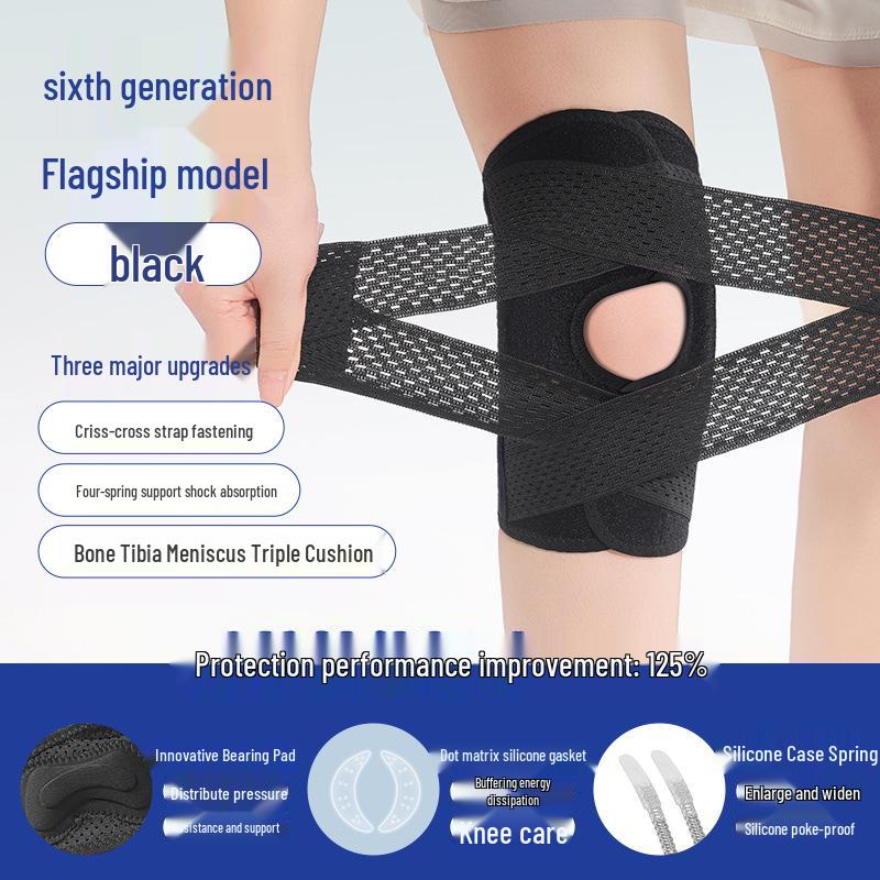 Genunchieră profesională pentru leziuni de menisc și patelă - Protector articular pentru sporturi în aer liber