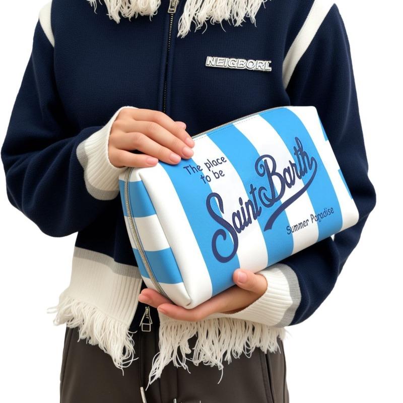 Bella borsa da donna borsa portaoggetti da donna portatile borsa da toilette materiale per immersioni borsa per cosmetici impermeabile