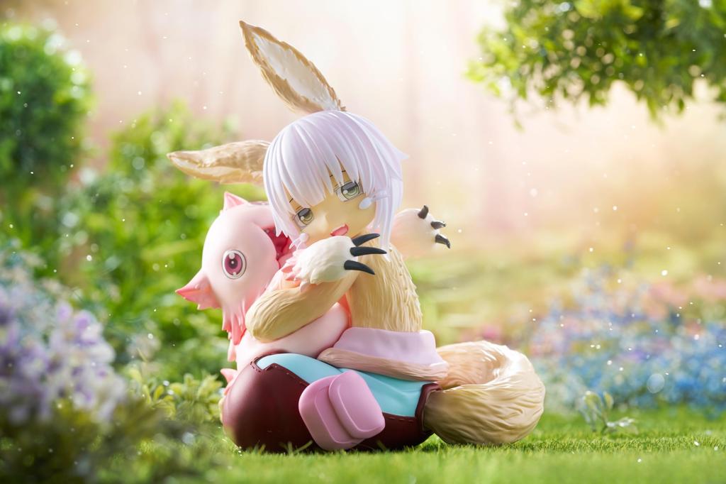 Made in Abyss Golden Land of the Fiery Sun Desktop Cute Figure Nanachi Mitty &