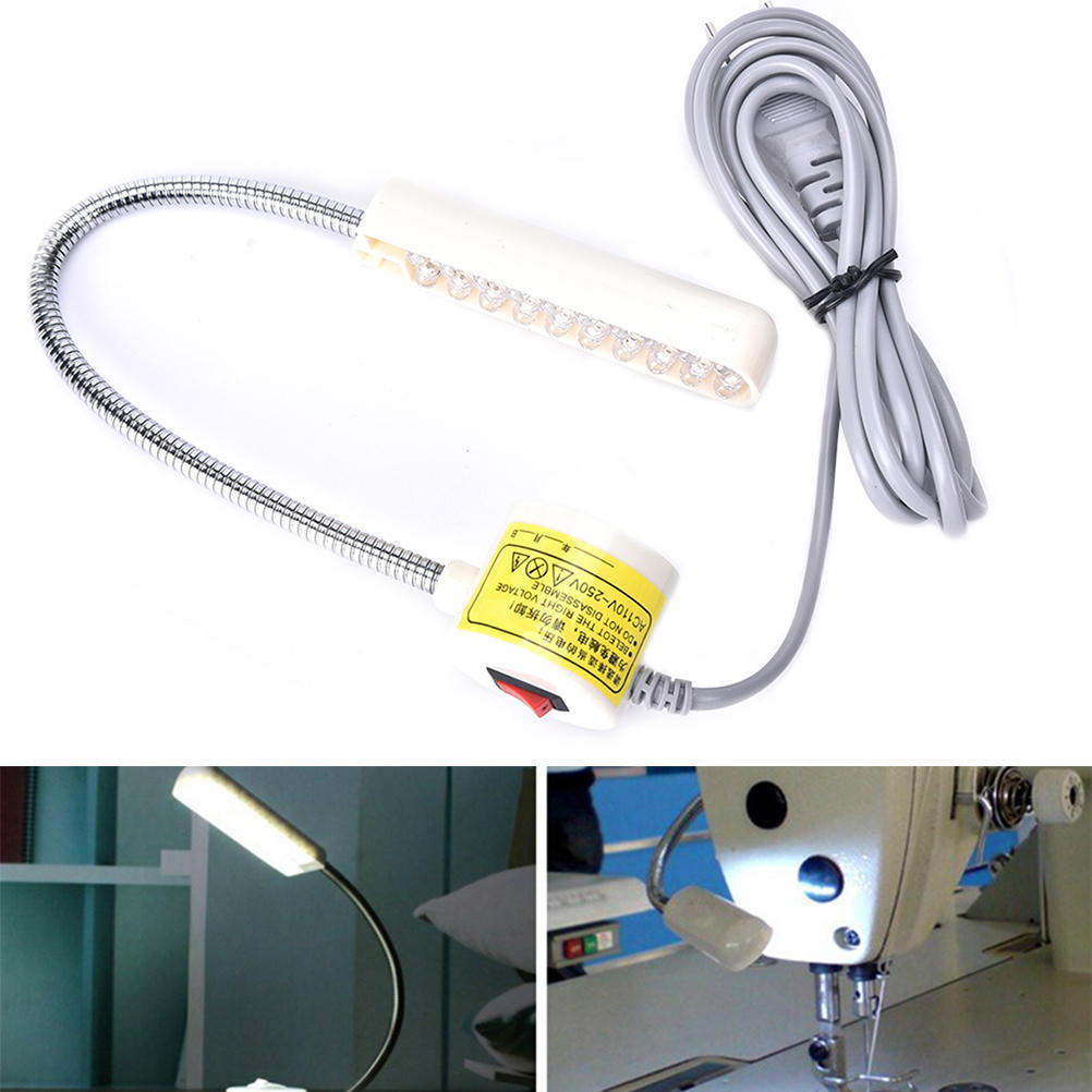 Ac 110V-220V 30 Led Light Lamp Sewing Machine Magnetic Base Switch For Sewing