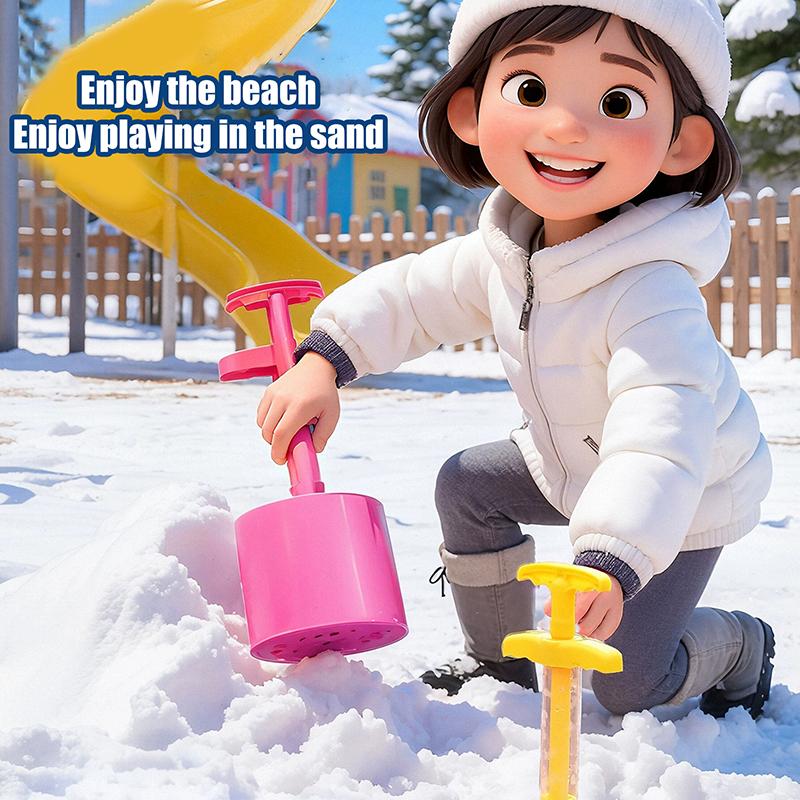 Snowball Maker Clip Multi-Shape Cartoon Snow Balls Making Clamps Snow Ball Maker Gadgets Kids S For Snowball Fights Tool