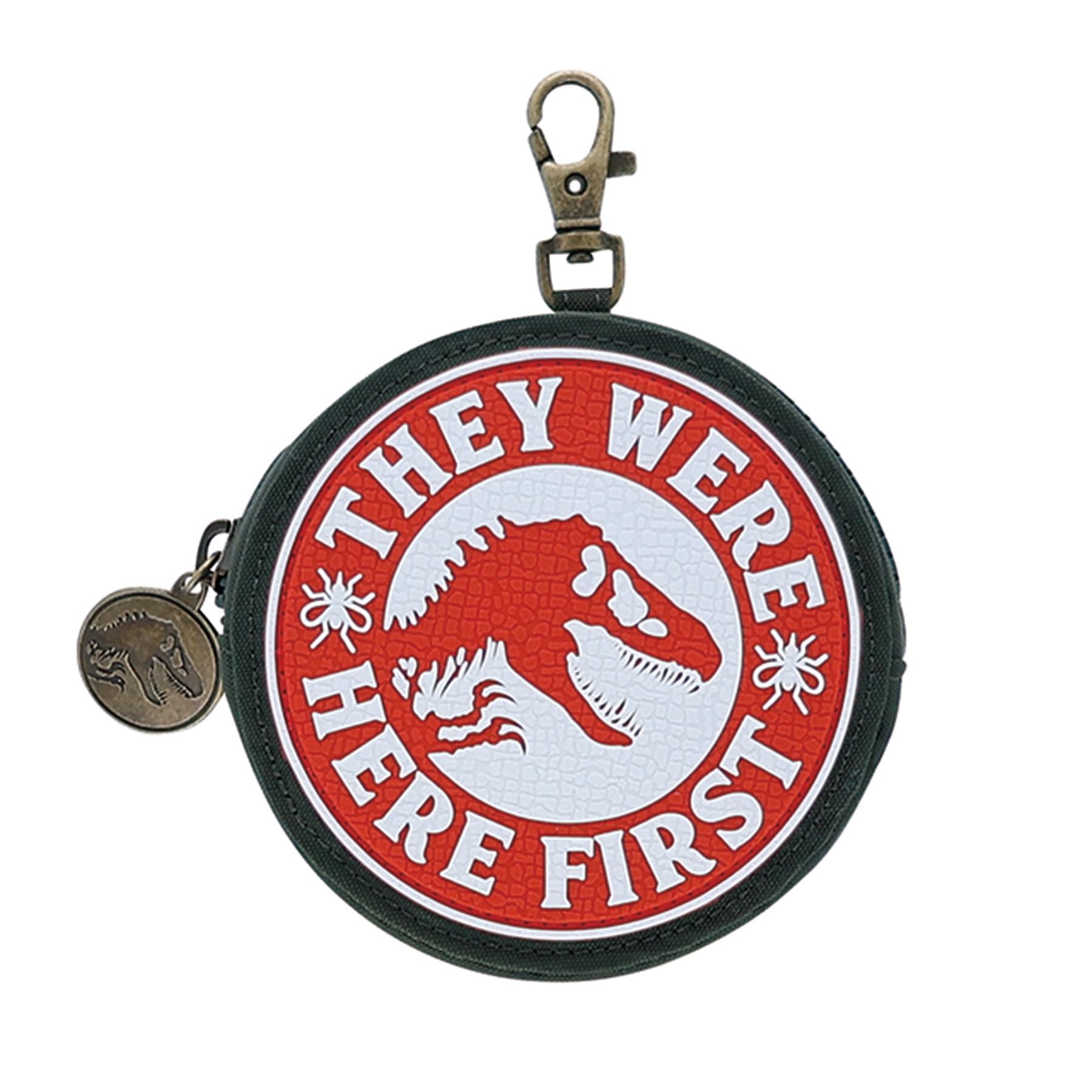 

Marushin Jurassic World Emblem Dinosaur Synthetic Leather and Nylon 4985010800 Pouch, Fabric,