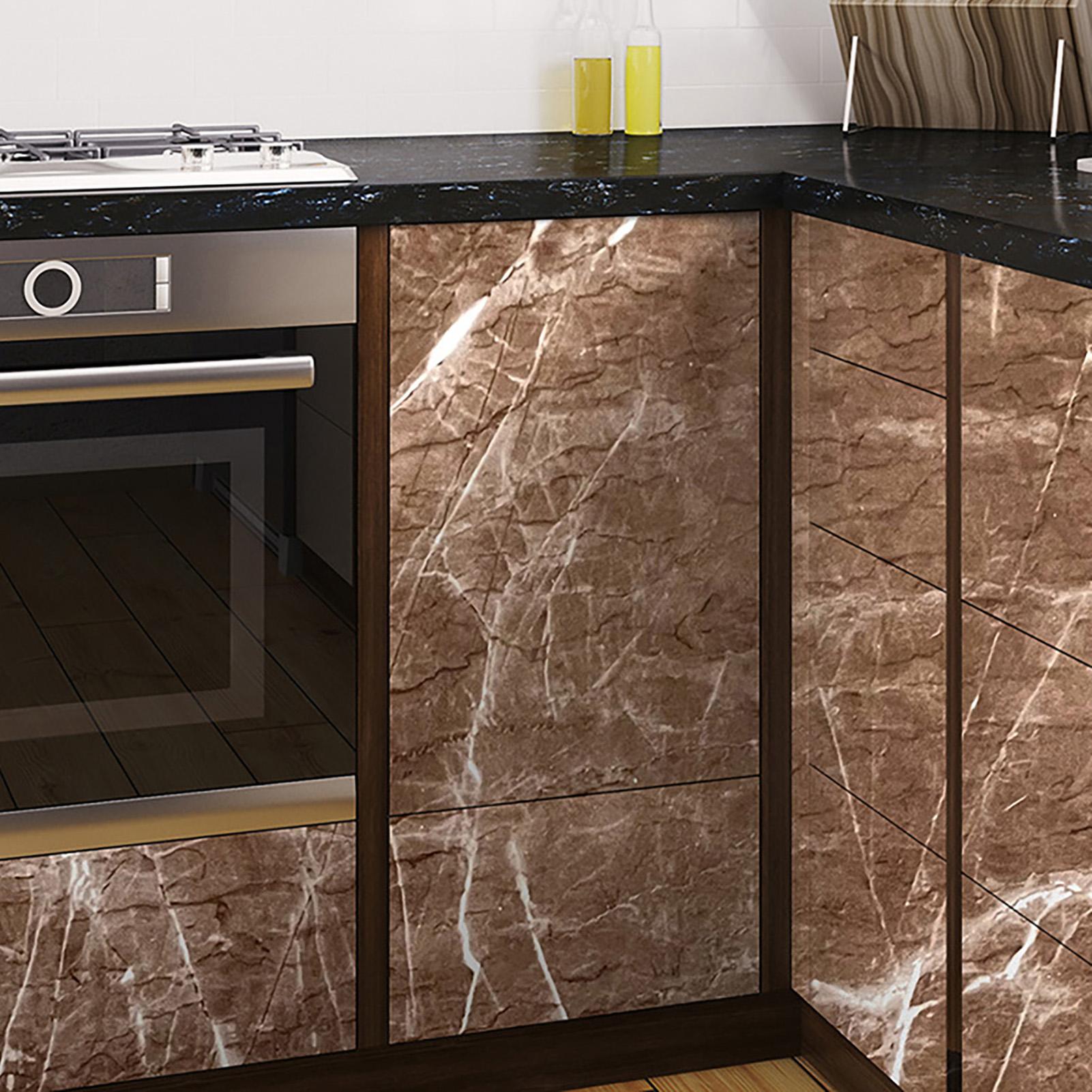 

1 лист плоскости наклейки на стену самоклеящийся съемный кофе Мраморная стена