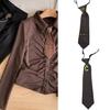 2000s School Uniform Tie Steampunk Fashion Anime Costume Neck Tie Party Neckwear