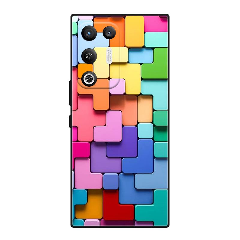 For ZTE Nubia RedMagic 11 Air Case Silicone Luxury Space Soft Bumper for Nubia RedMagic11 Air 11air NX799J Phone Cover TPU Funda