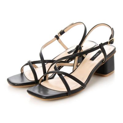 [Evol] Square Block Heel Sandals