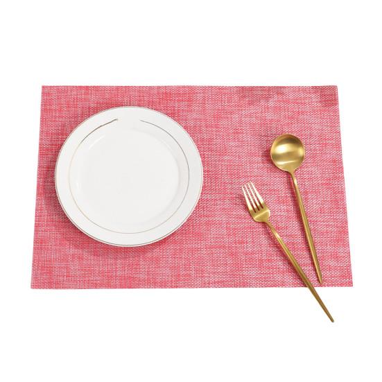 Heat Resistant Placemats Reusable Wear-Resistant Stain-Proof Table Non-Slip Heat-Insulating Mats Protectors for Dining