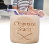 Knitting Dice   Wooden Quilting Decision Dice with 6 Engraved Sewing Tasks Fun Quilting Motivation Tool for Knitters Crafters