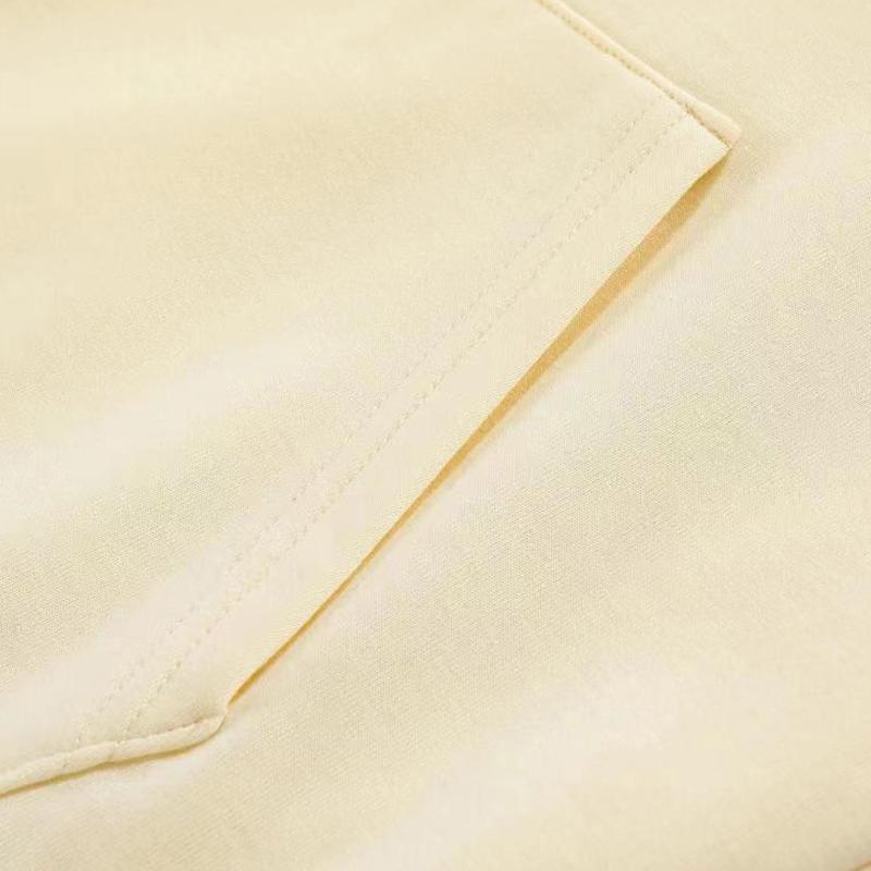 Polo Ralph Lauren Podzimní a zimní Hrubý samet Vysoce kvalitní Bavlna Výšivka Mikina s kapucí Nadměrná velikost Pár Mikina