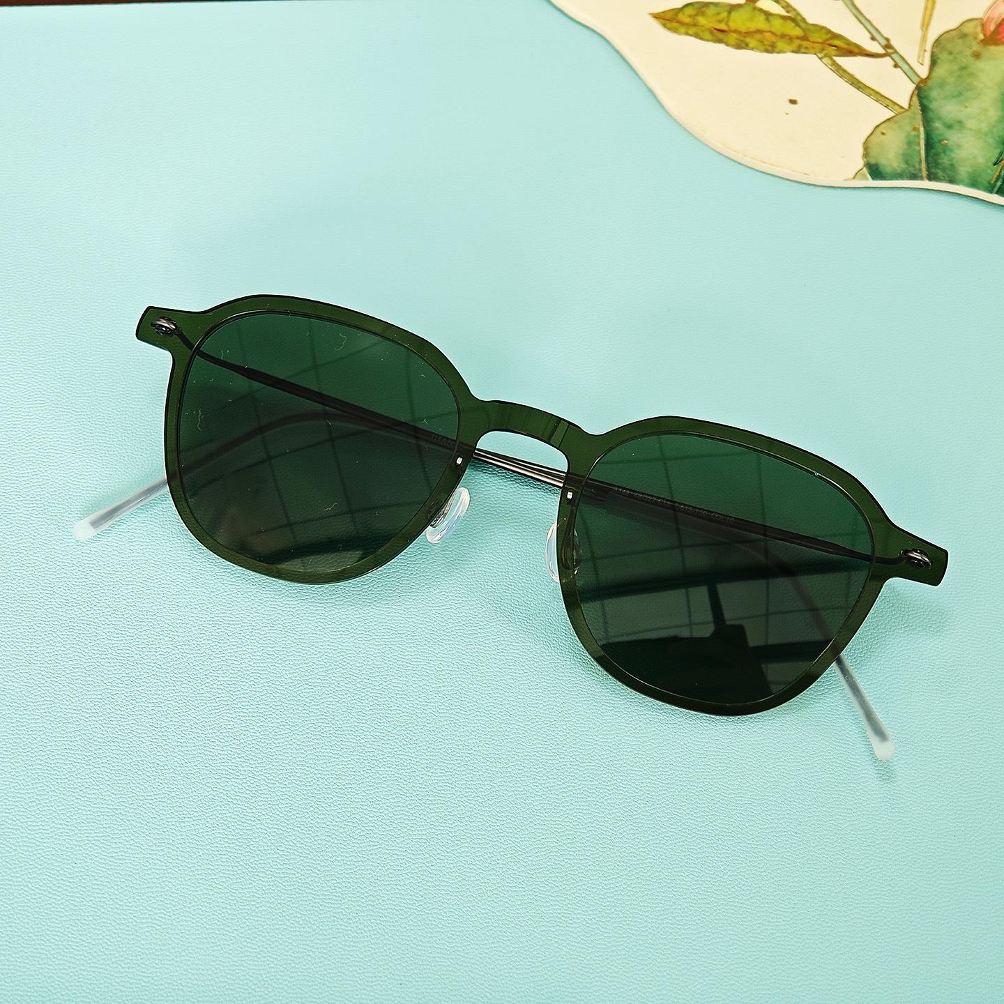 High-End Retro Polarized Sunglasses for Men  Women - UV Protection