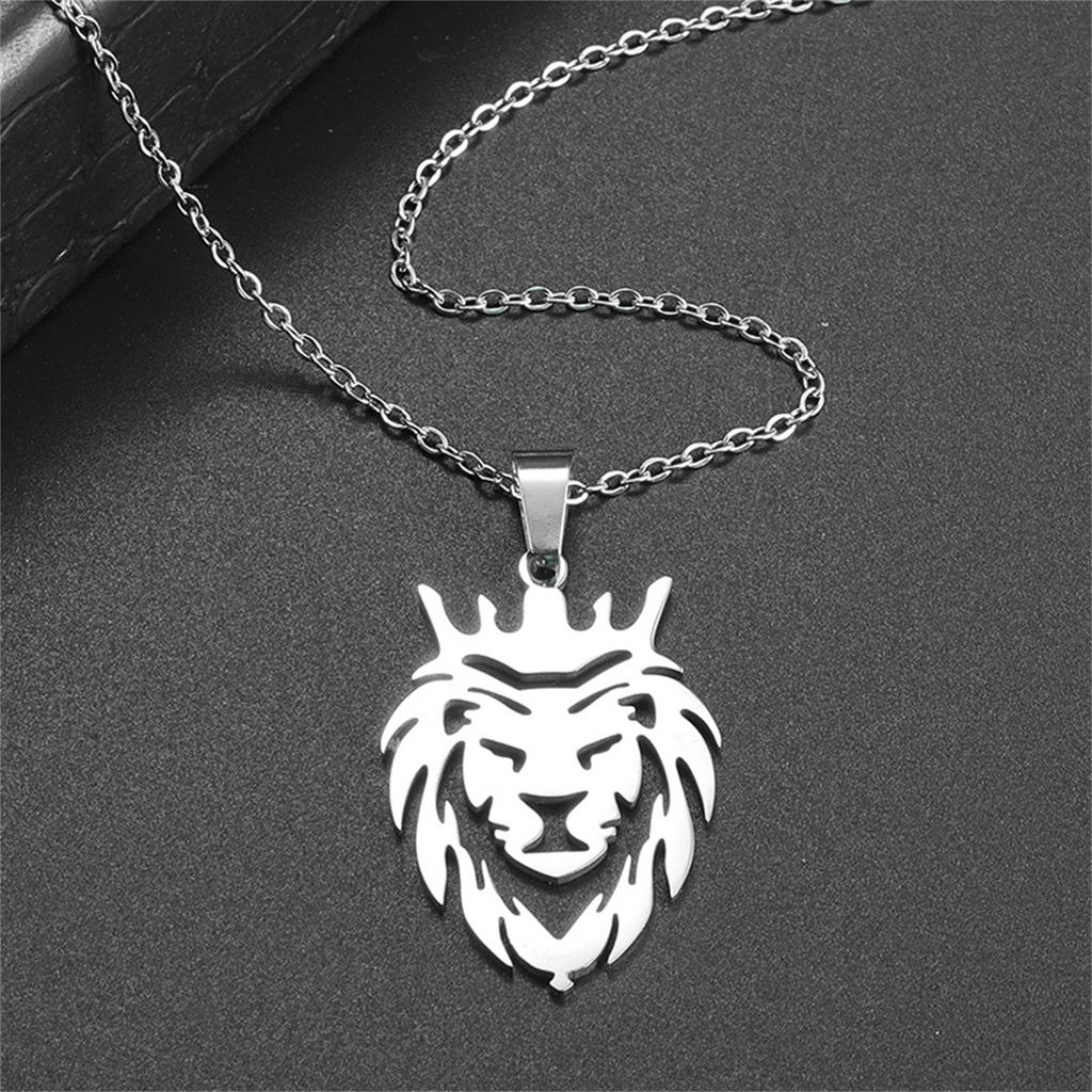 Stainless Steel Necklace, Trendy Hip-hop Pendant, And Stylish.