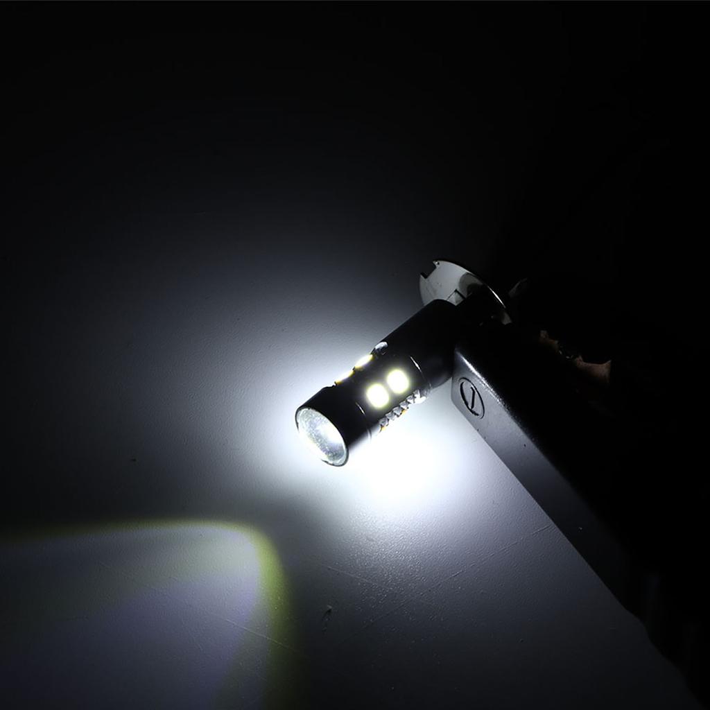 50W High Energy Conversion LED Bulb for Car 2 PCS 6000K - 6500K (White Light)