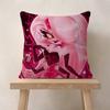 Anime Hhazbin Hhotel Angel  Pillow Covers Cartoon Sofa Decorative Home Doublesided Printing Short Plush Cute Cushion Cover
