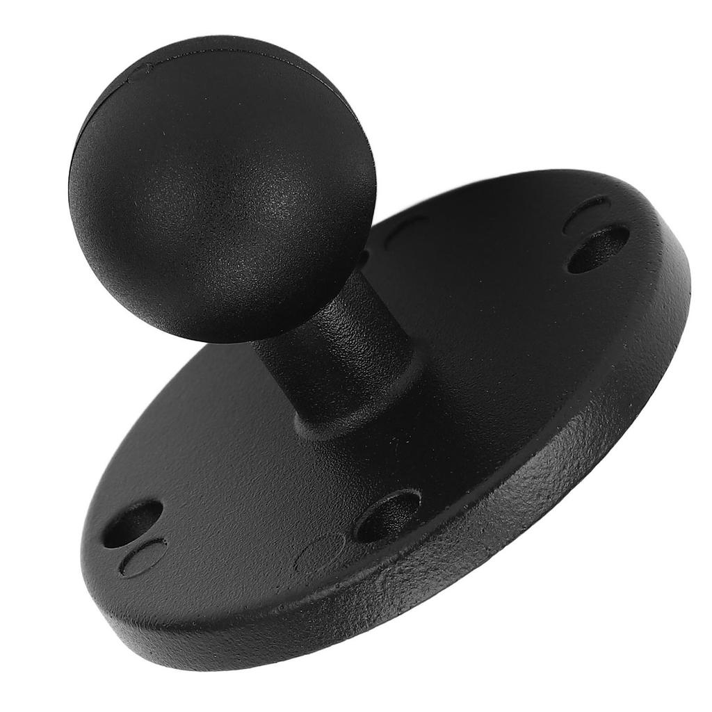 Metal AMPS Adapter Plate 1in Round Ball Mount 4 Hole Pattern Drill Base Aluminium Alloy for Bracket