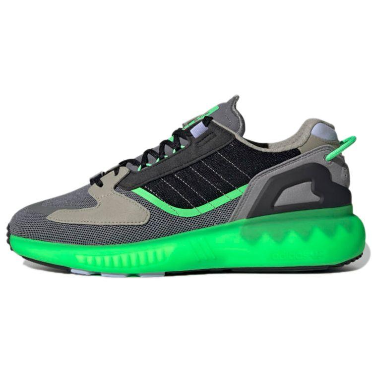 

adidas ZX 5000 Grey Screaming Green Men Sneakers Grey-Three Core-Black GV7701 42⅔