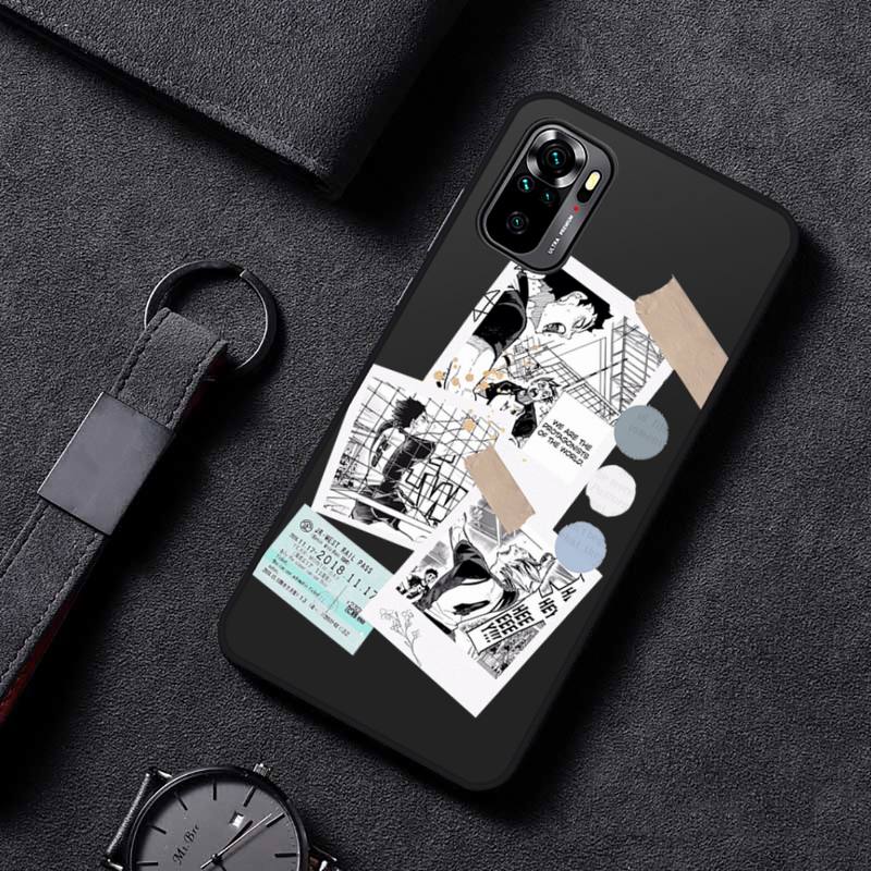 

Haikyuu постер волейбол Япония аниме чехол для телефона для Xiaomi Mi Redmi Note 8T 9T 9S 9A 10 7 8 9 Lite pro redmi note 9s
