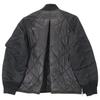 sacai 22-06191 Black Nylon Twill Mix Quilted Blouson Jacket 1 blackUsed