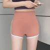 Three Points Female Summer Thin Belly Lift Hip Anti-slip Leggings Can Be Worn Outside Patchwork Yoga Safety Pants